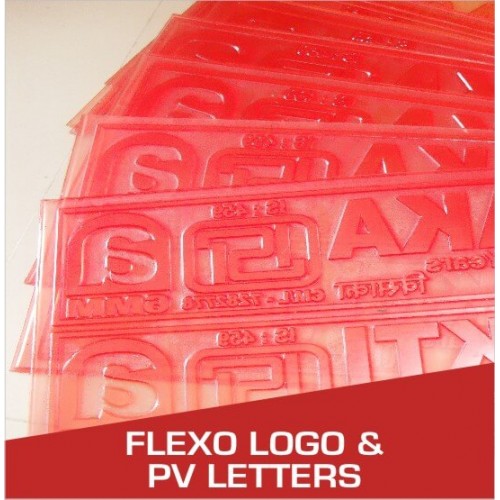 Flexo Polymer Logo And Stereos