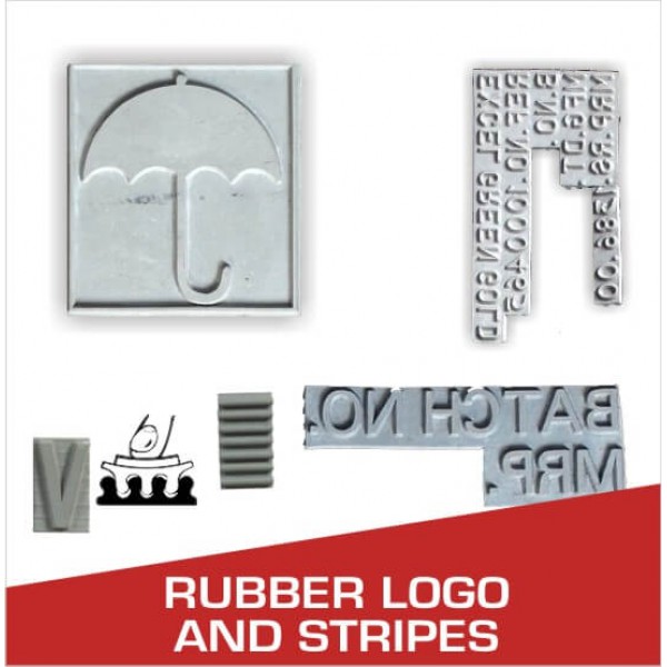 Rubber Logo & Stripes
